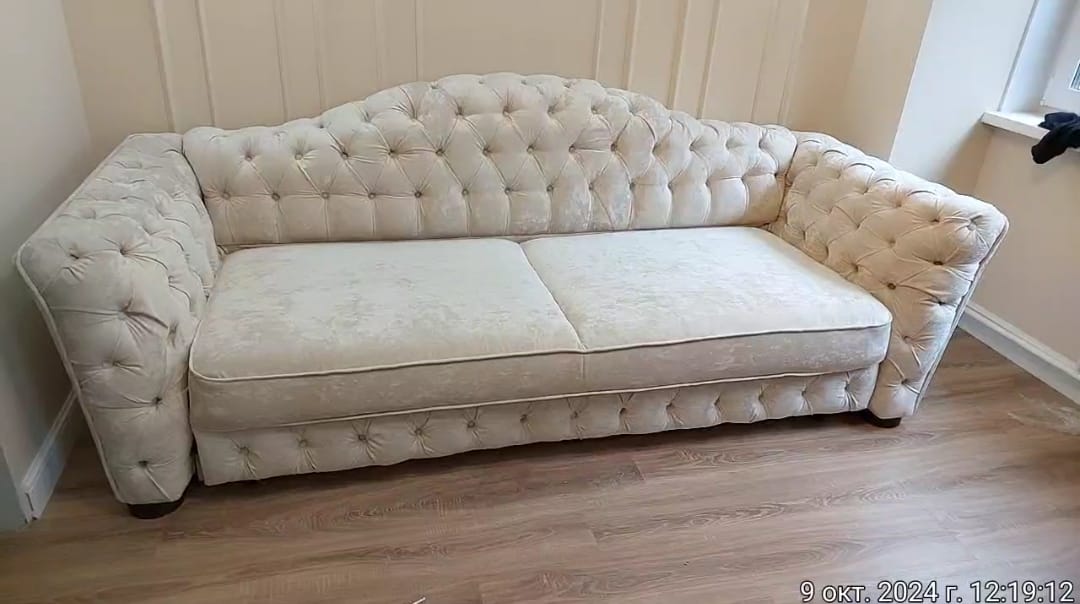 Замена обивки дивана на дому. Артемовск