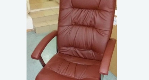 Обтяжка офисного кресла. Артемовск